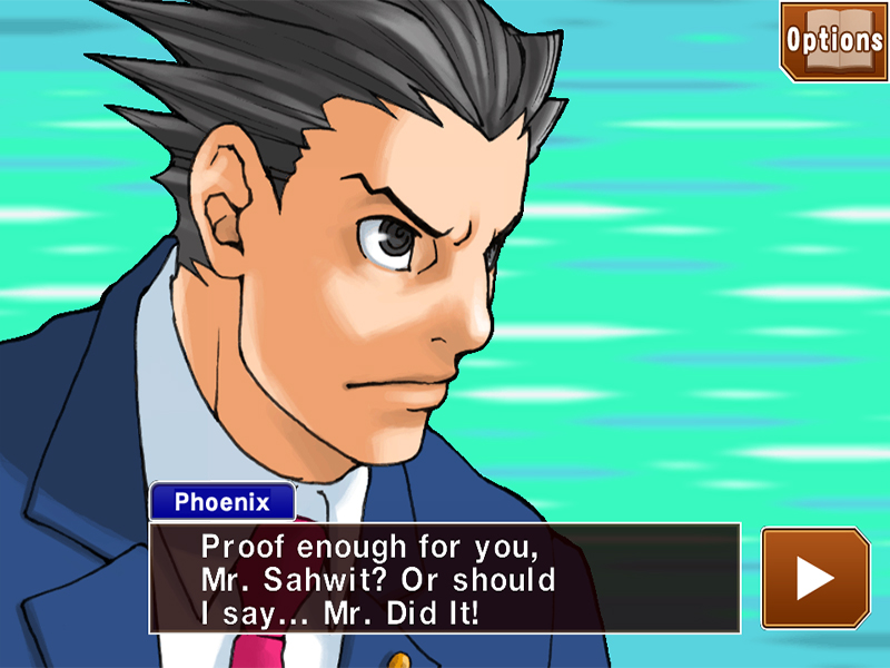 Сюжет phoenix wright